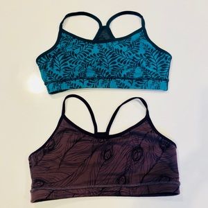 Powerflow Y sports bra LOT of 2